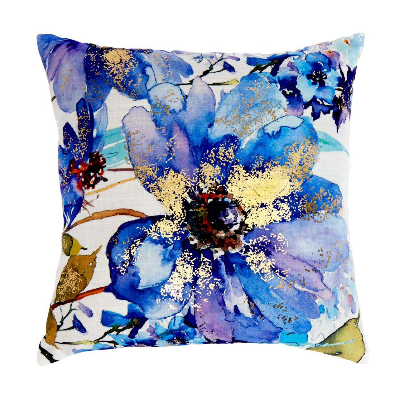 Floral decorative pillows