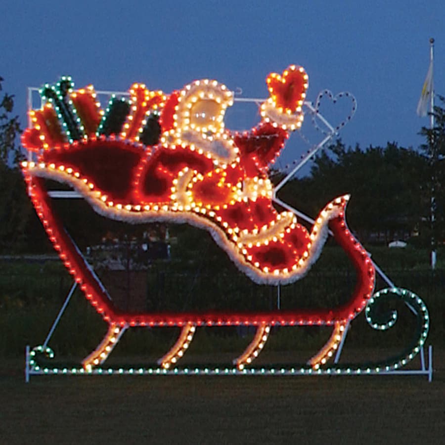 Animated outdoor christmas decorations