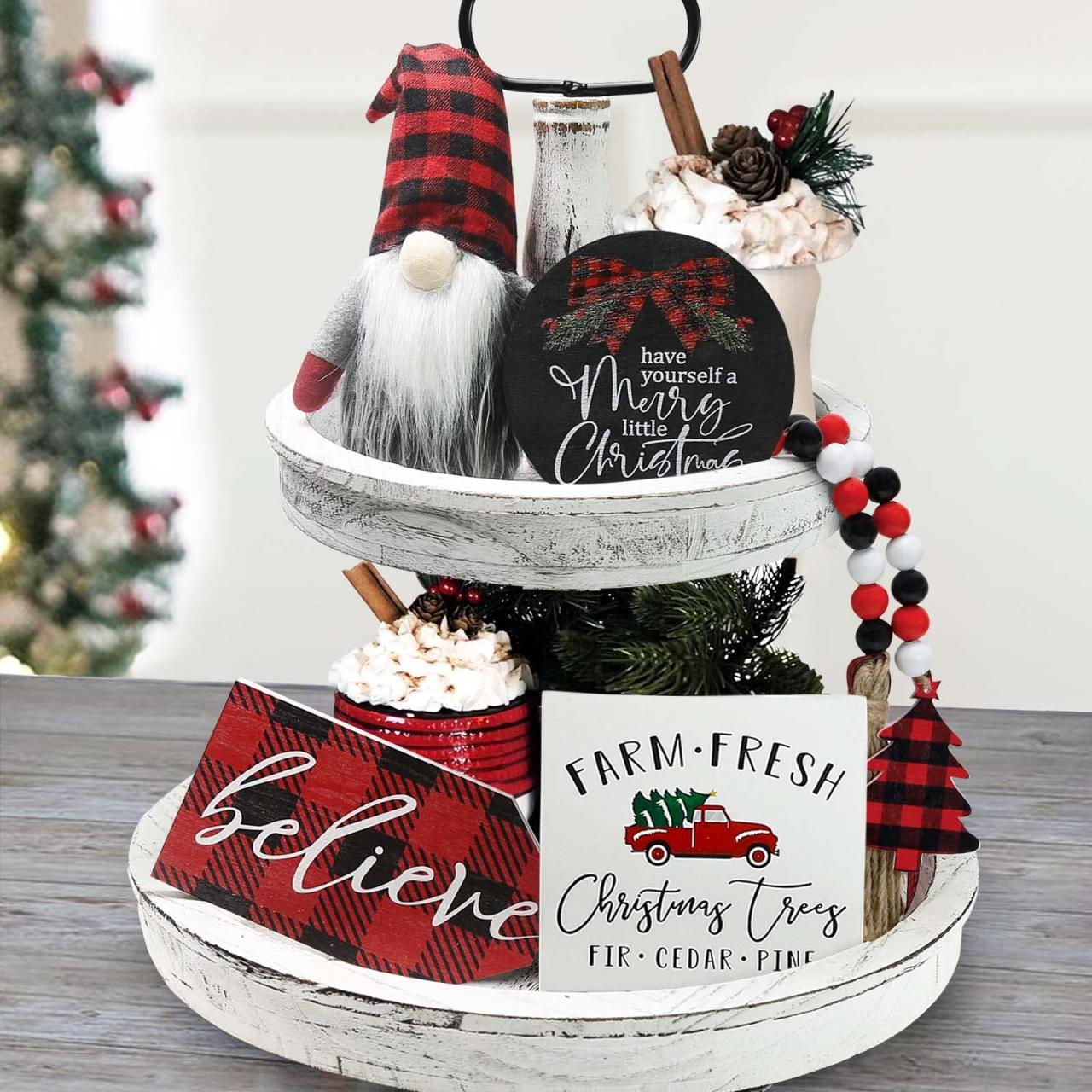 Rustic christmas decorations