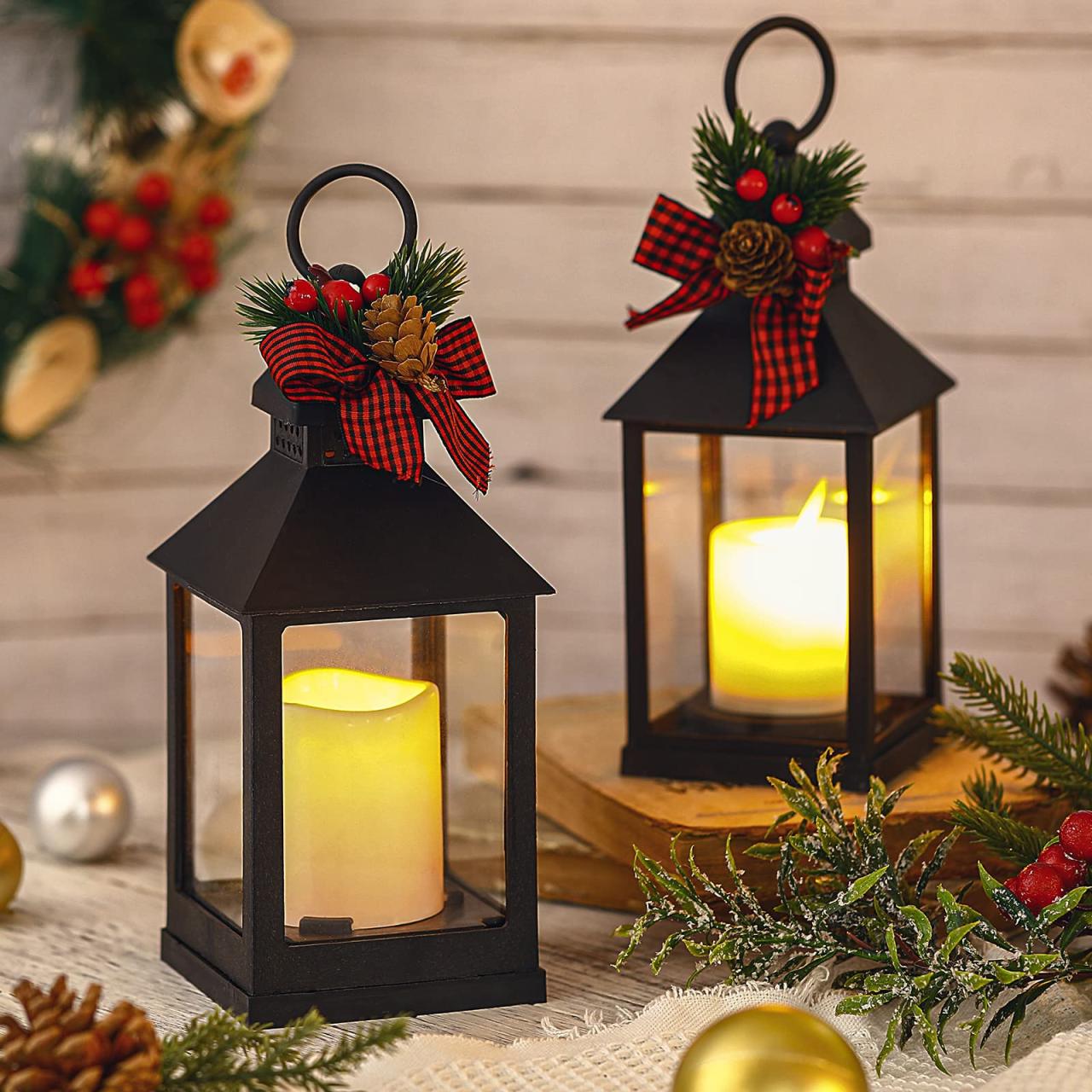 Christmas lantern decorations