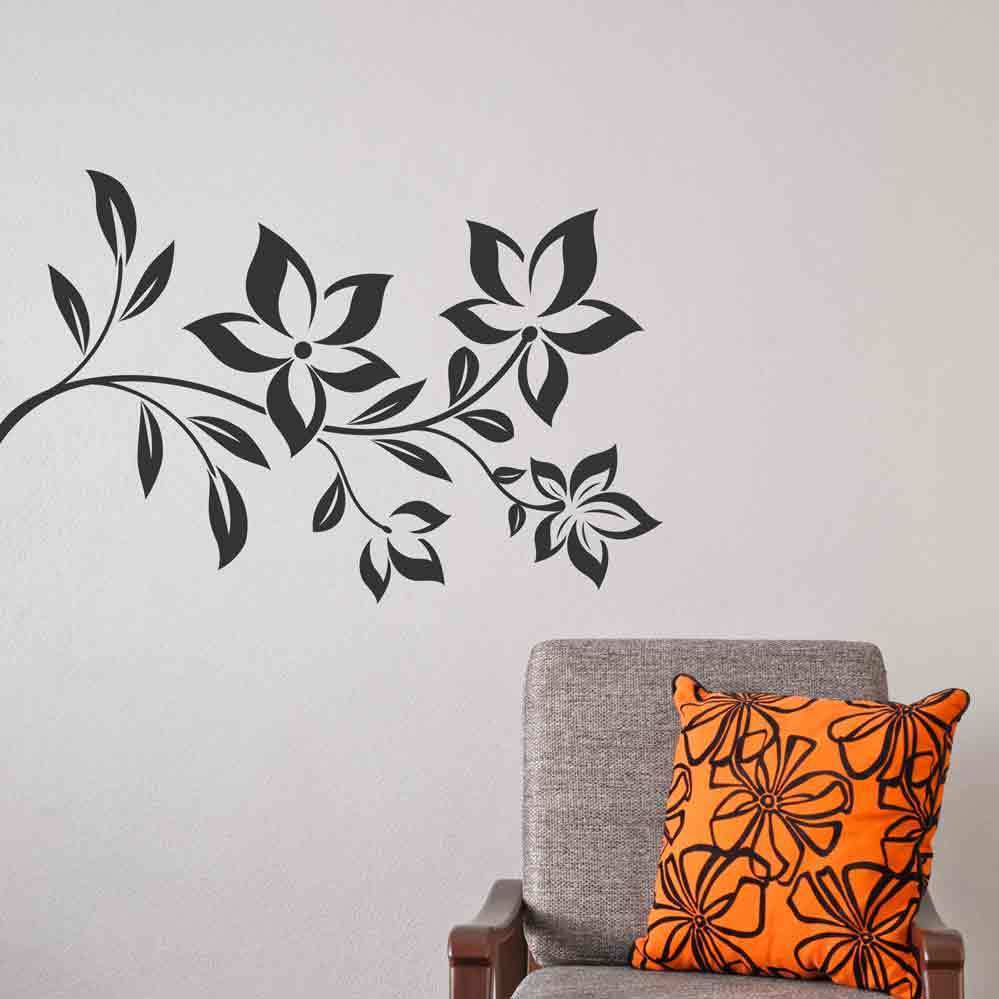 Decorative wall stickers flowers