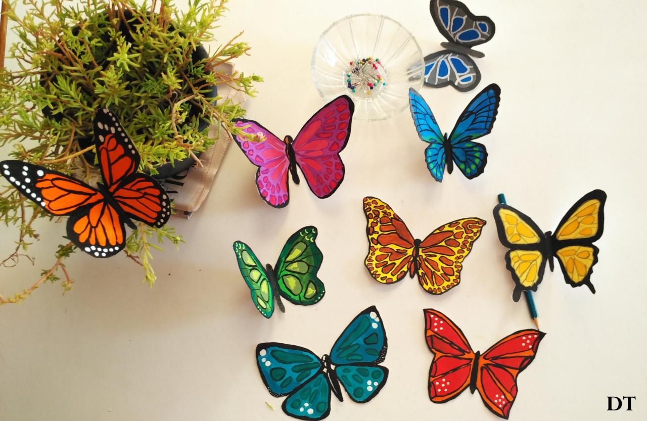 Butterfly decor