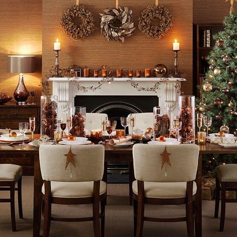 Christmas tabletop decor