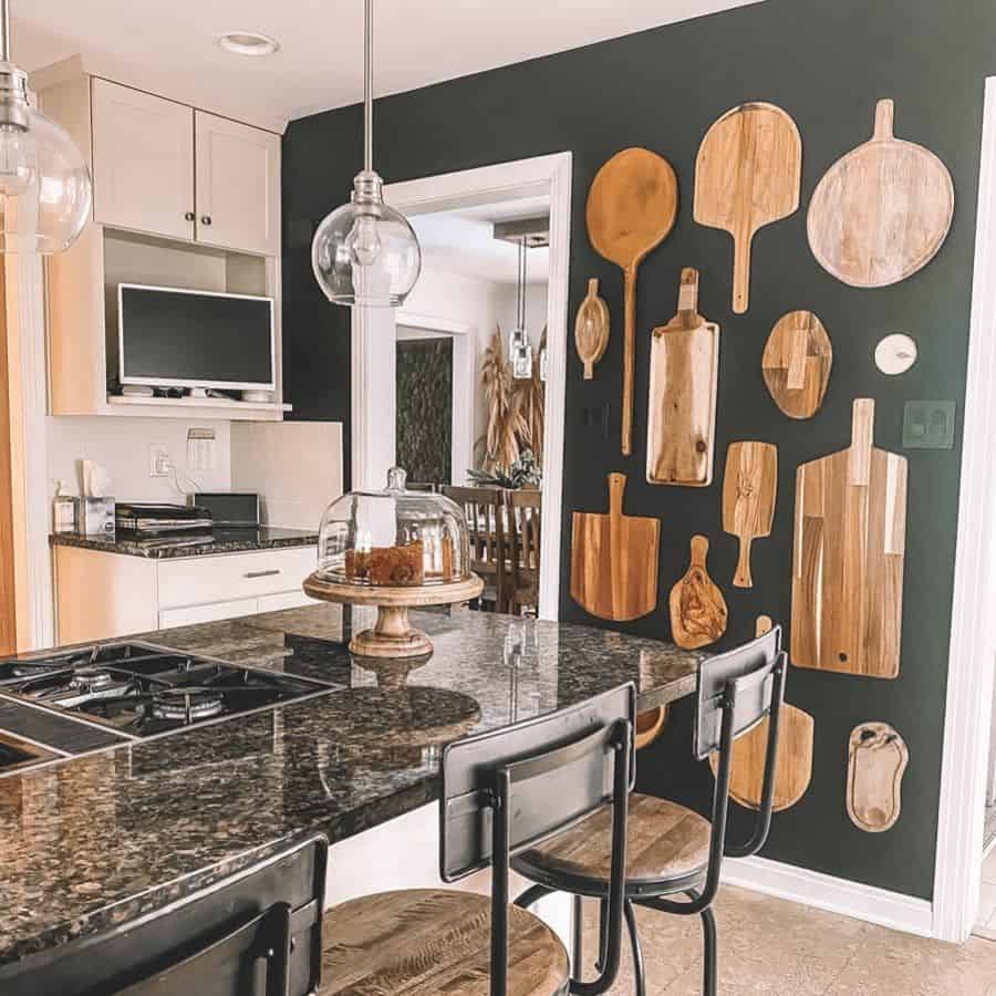 Kitchen cutting board decor for walls