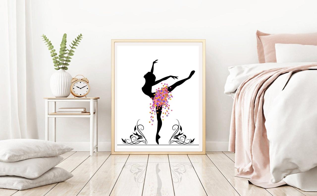 Ballet metal wall decor