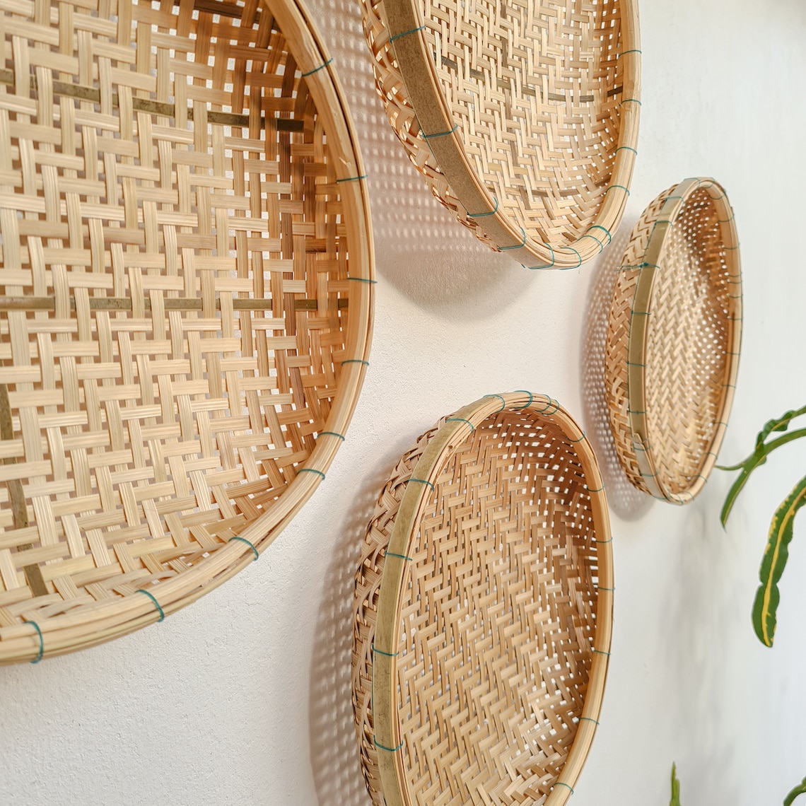 Bamboo wall decor