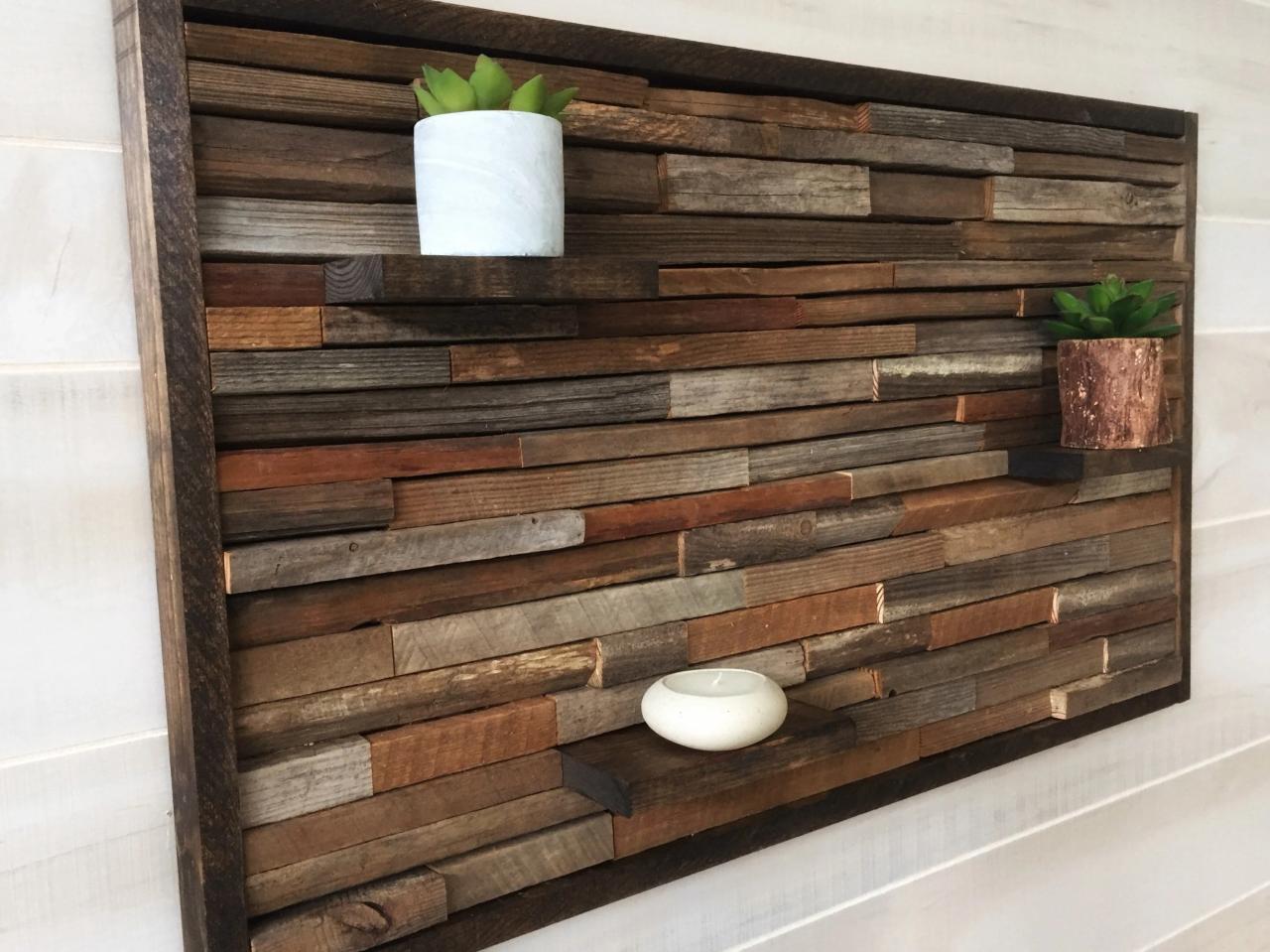 Wood wall decorative panels